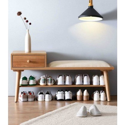 JEA-FR-083 RAK SEPATU JATI Lifetime Handcrafted Wooden Furniture